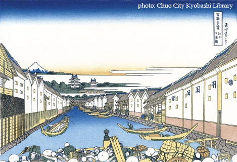 作为水上交通要地而蓬勃发展起来的城镇 东京日本桥 可以体验今昔日本文化的城镇
