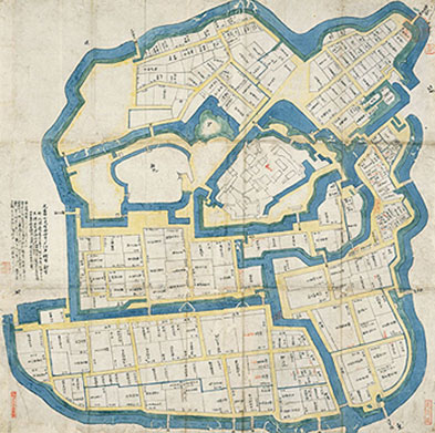 17世纪的大都市计划―江户的城镇建设